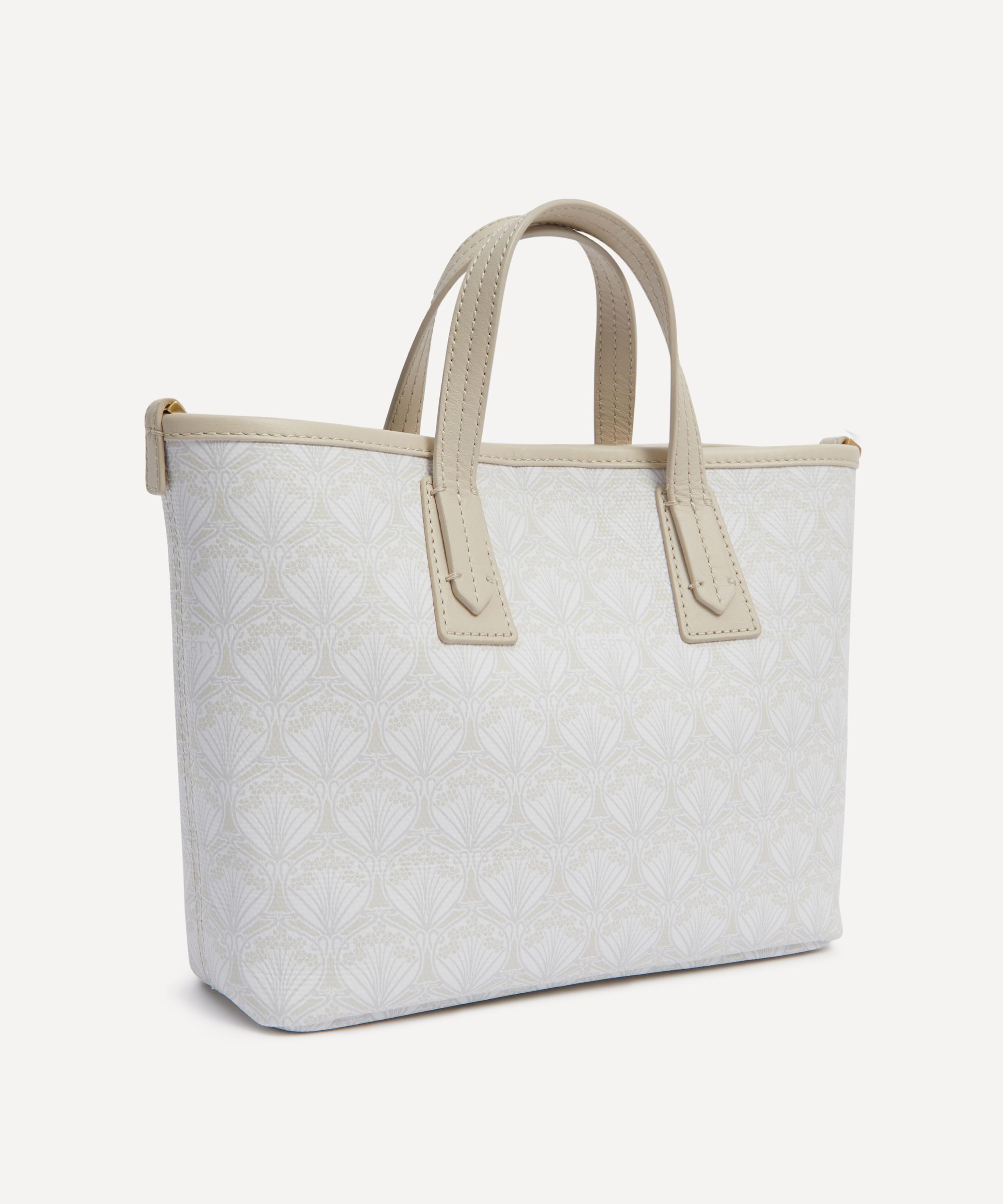 Liberty - Iphis White Mini Marlborough Tote Bag image number 2