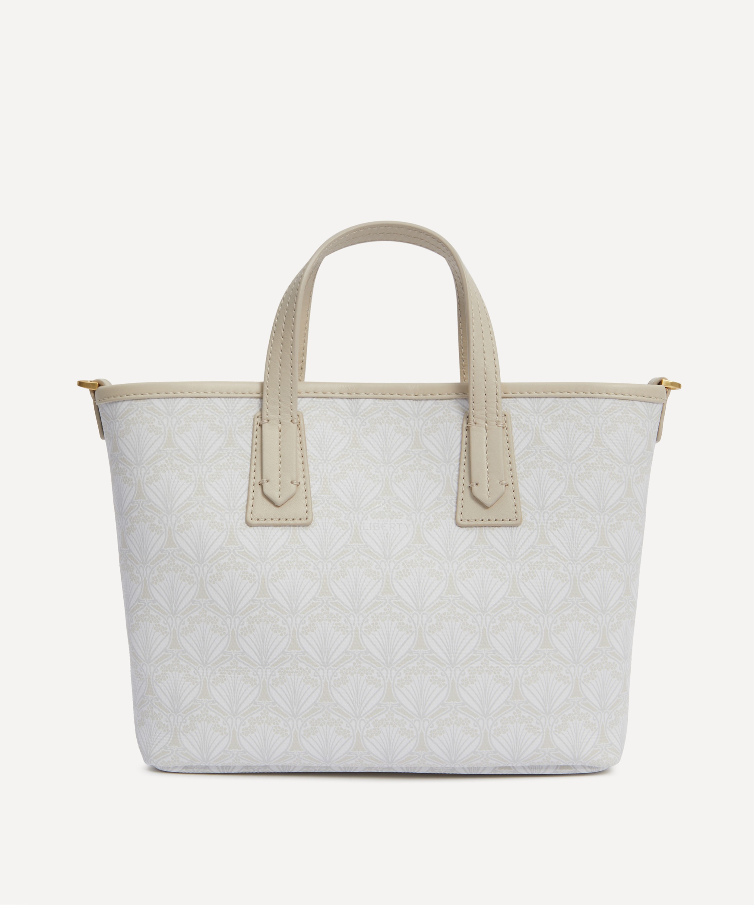 Liberty - Iphis White Mini Marlborough Tote Bag image number 3