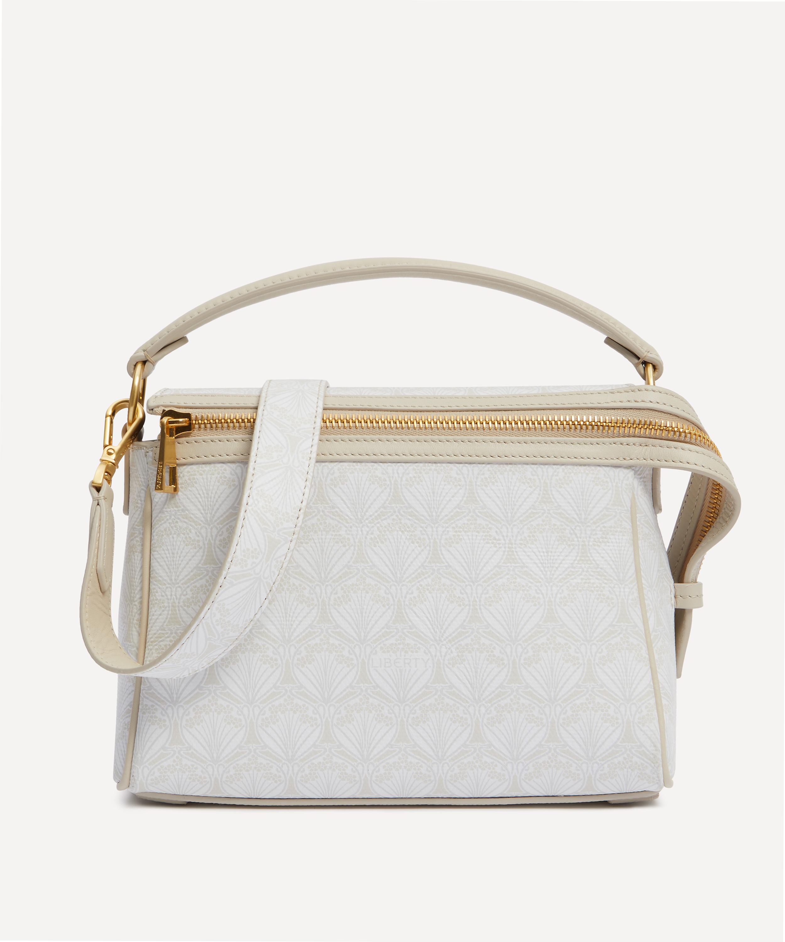 Liberty - Iphis White Petite Valise Cross-Body Bag