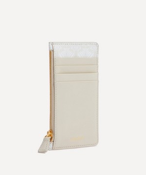 Liberty - Iphis White Zipped Card Case image number 1