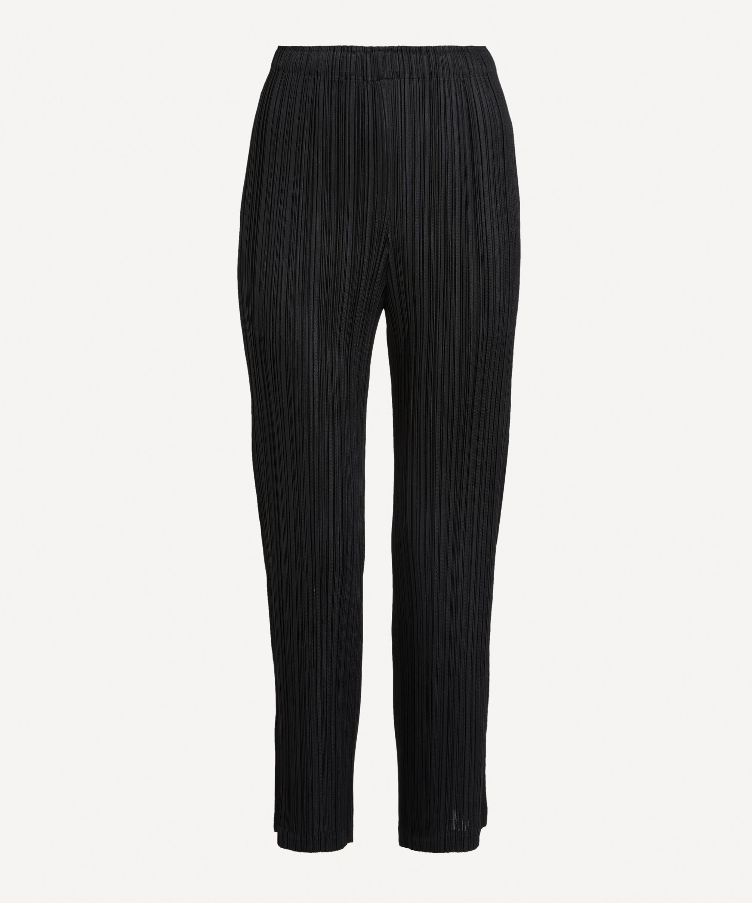 Pleats Please Issey Miyake Tapered-leg Trousers Review