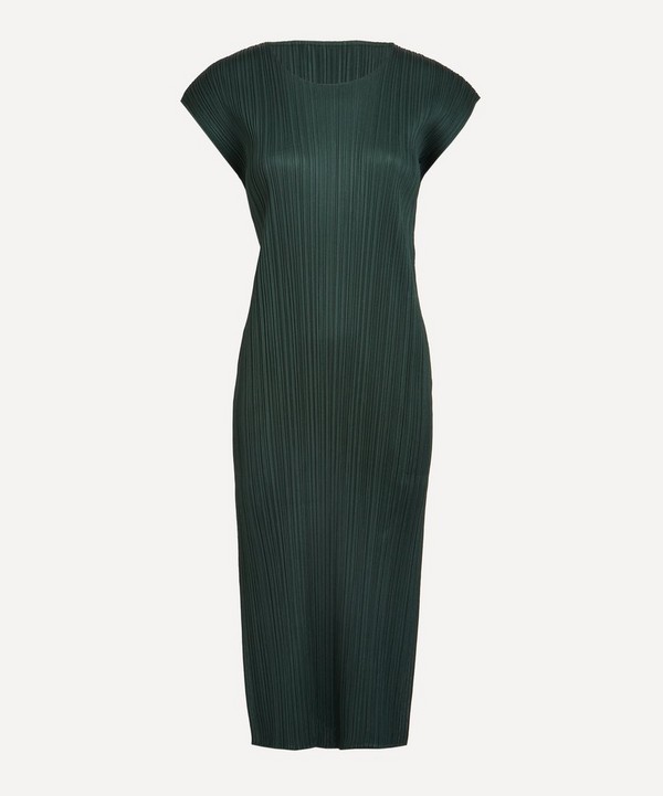 Pleats Please Issey Miyake - MONTHLY COLOURS JULY Cap-Sleeve Dress