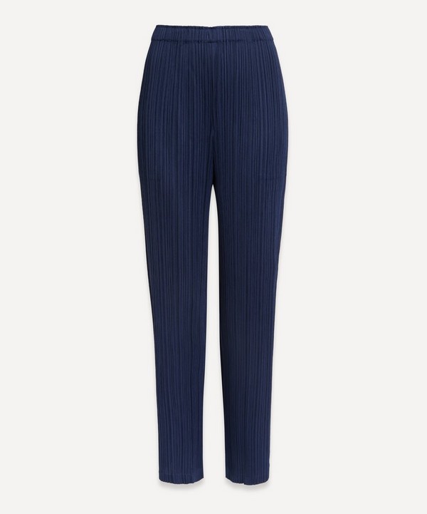Pleats Please Issey Miyake - MONTHLY COLOURS AUGUST Pleated Straight Trousers