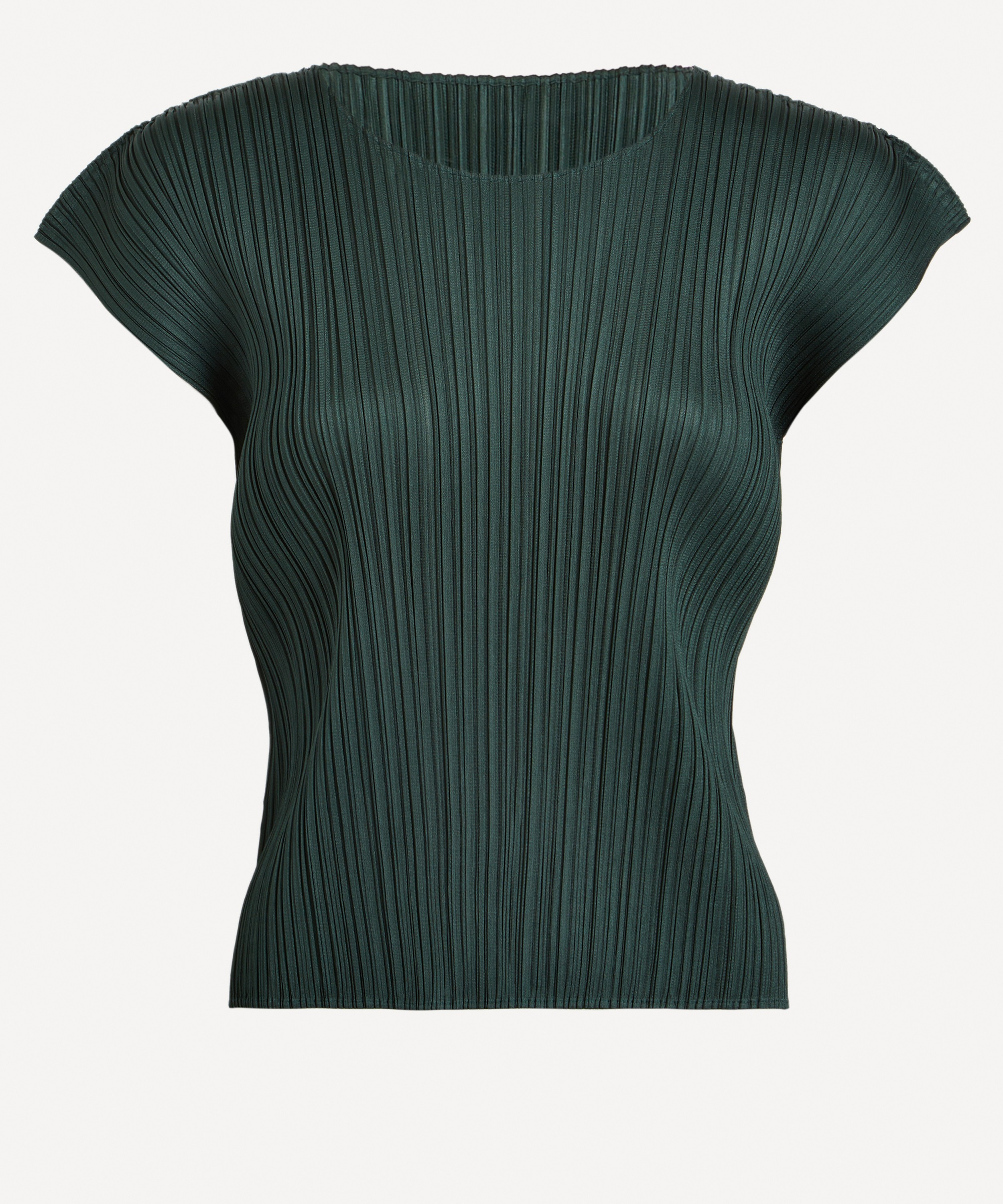 Pleats Please Issey Miyake MONTHLY COLOURS JULY Cap-Sleeve Top