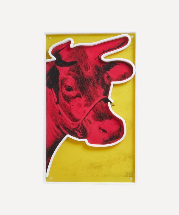 Yellowpop - Cow YP x Andy Warhol LED Neon