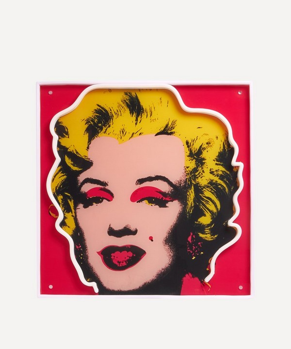 Yellowpop - Marylin YP x Andy Warhol LED Neon image number null