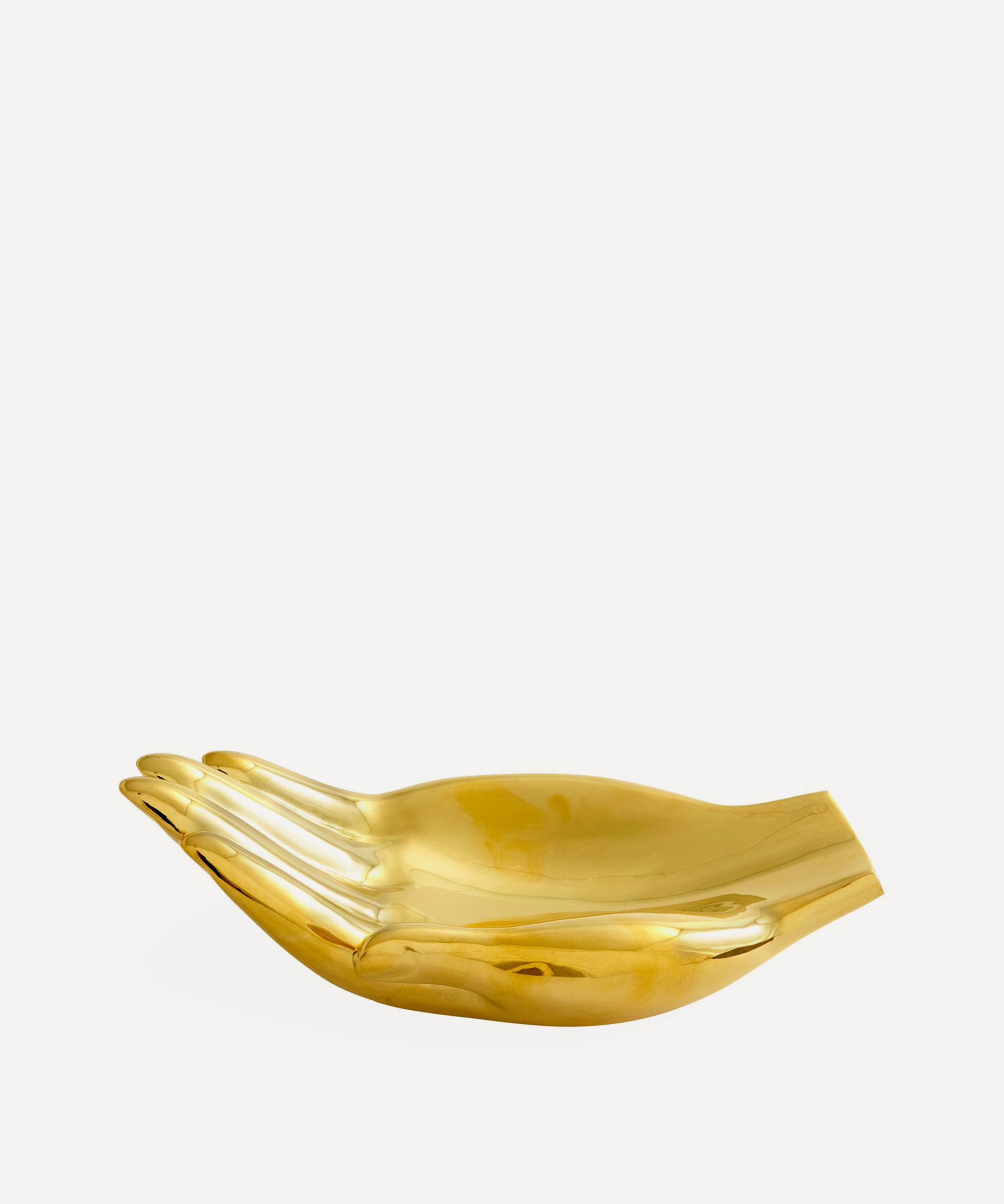 Jonathan Adler - Brass Hand Bowl image number 2