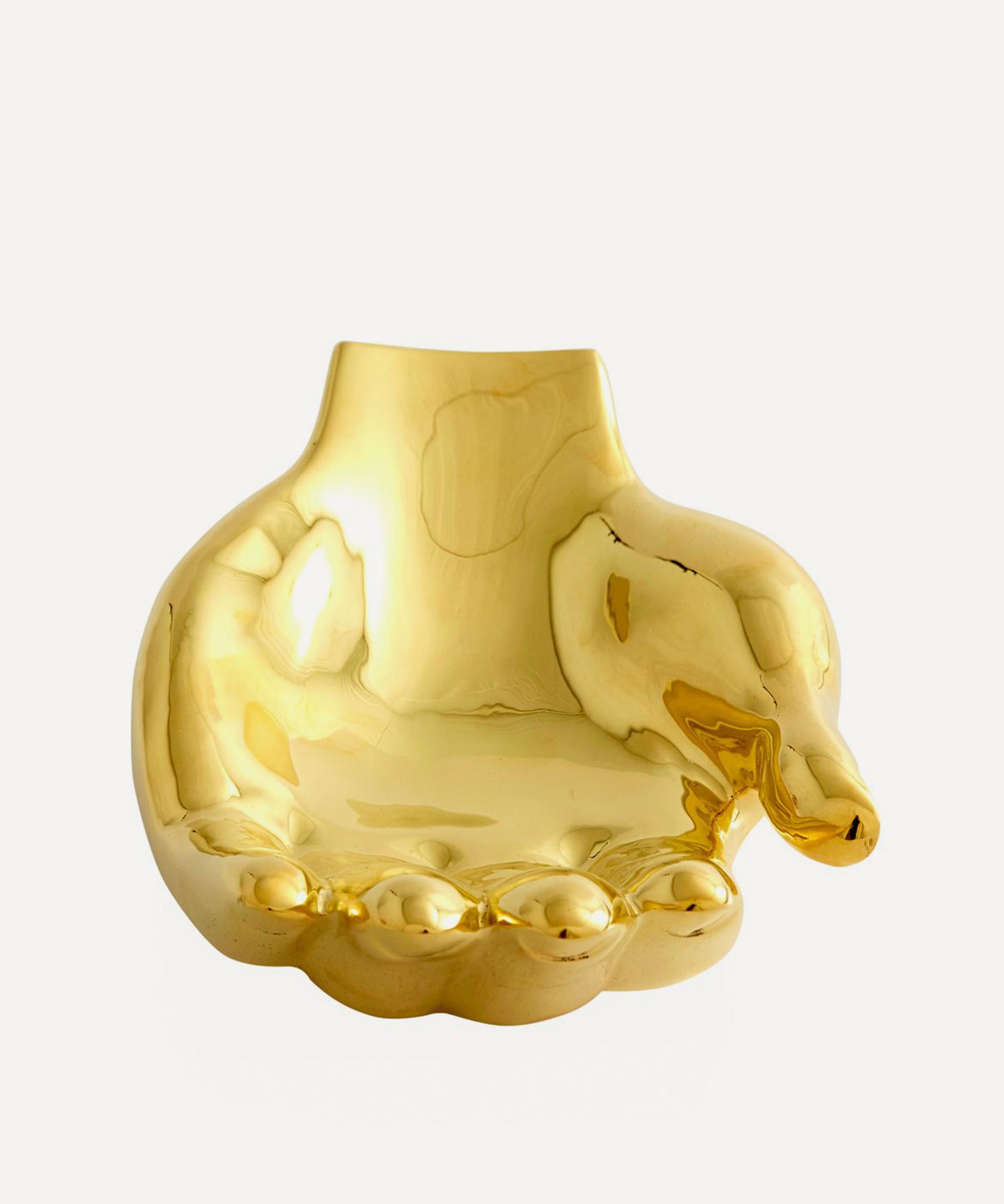 Jonathan Adler - Brass Hand Bowl image number 3