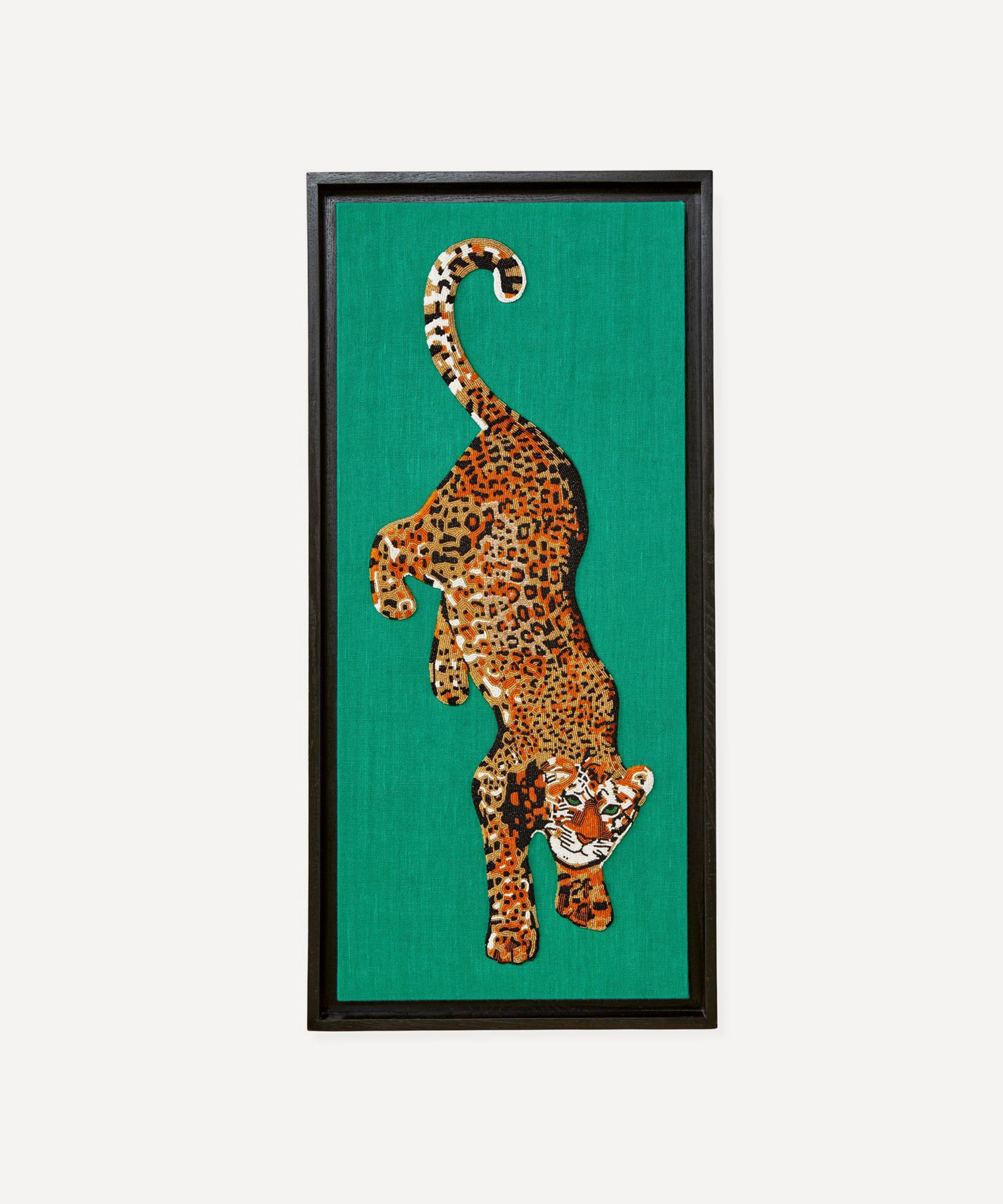 Jonathan Adler - Leopard Beaded Wall Art image number 0