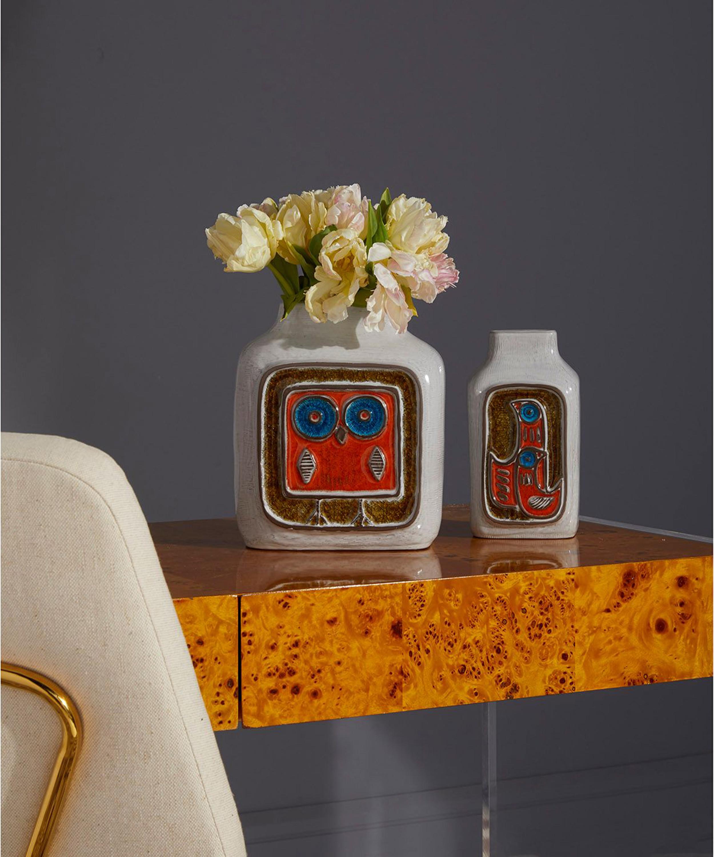 Jonathan Adler - Glass Menagerie Owl Vase image number 1