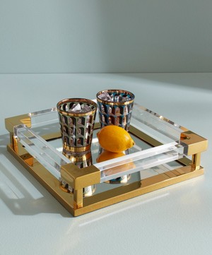 Jonathan Adler - Boxed Arcade Glassware Set of Four image number 1