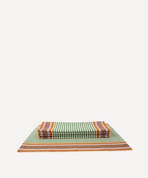 Siafu Home - Maua Fern Green Placemats Set of Six image number 2