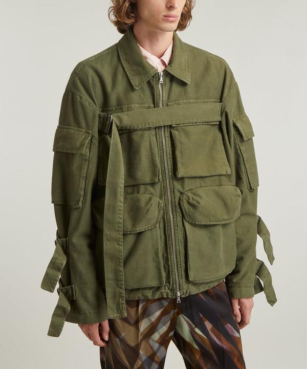 Dries Van Noten Overdyed Cargo Jacket | Liberty Dries Van Noten Overdyed Cargo Jacket | Liberty