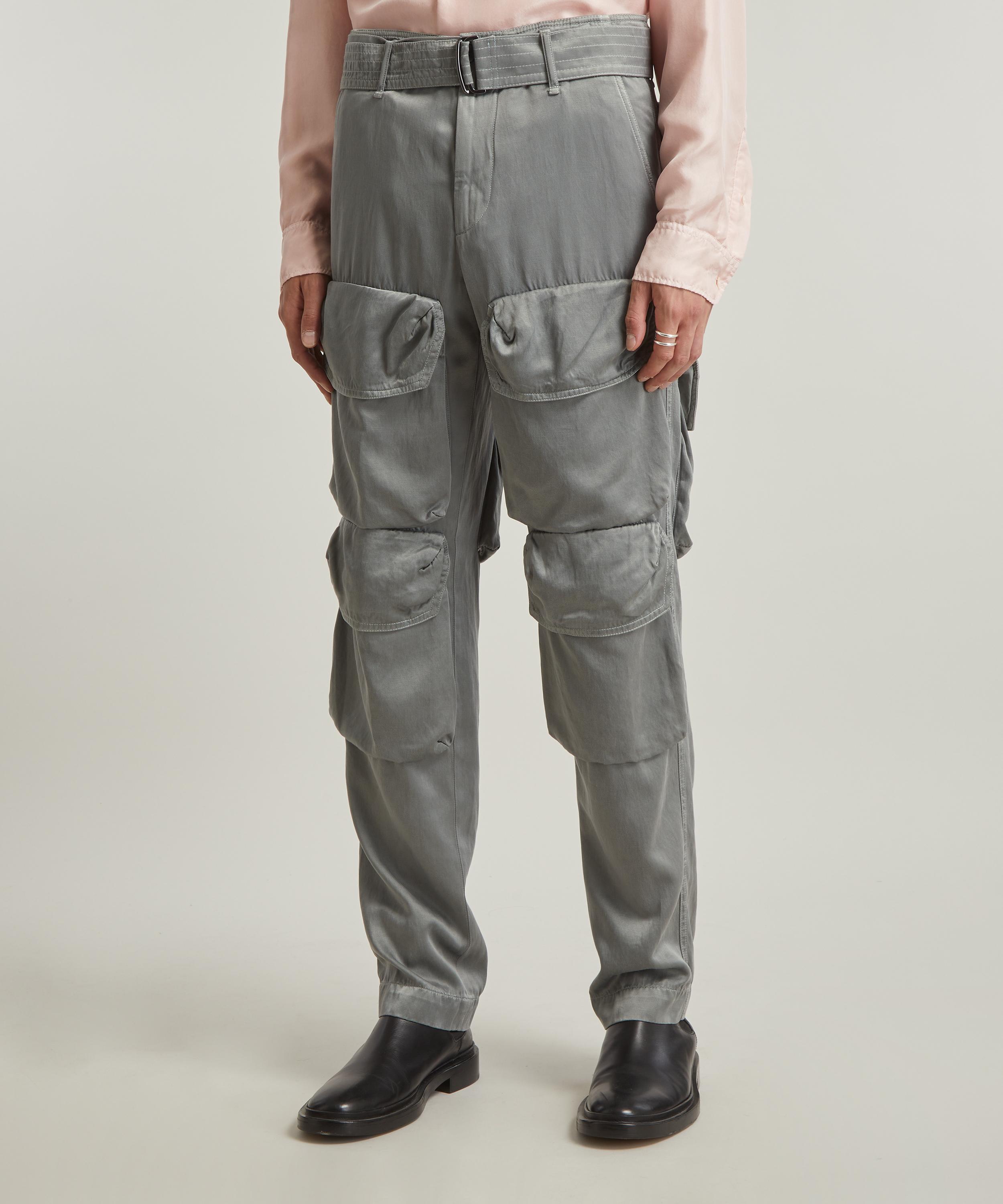 Dries Van Noten - Overdyed Cargo Trousers image number 2