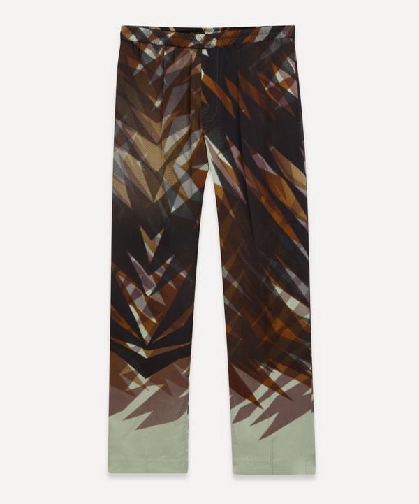Dries Van Noten - Elasticated Patterned Trousers