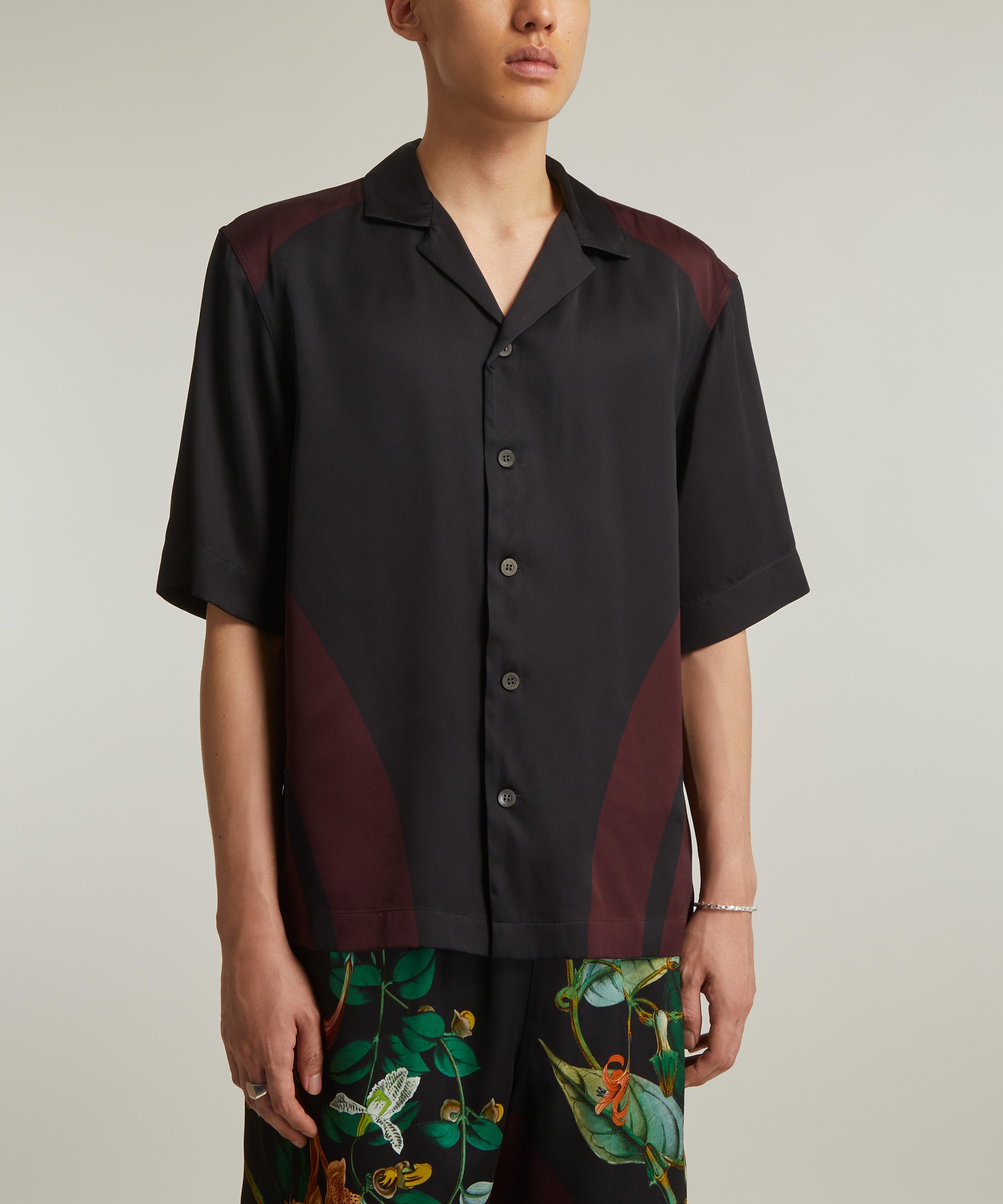 Dries Van Noten - Oversized Flowers and Bird Print Shirt image number 2