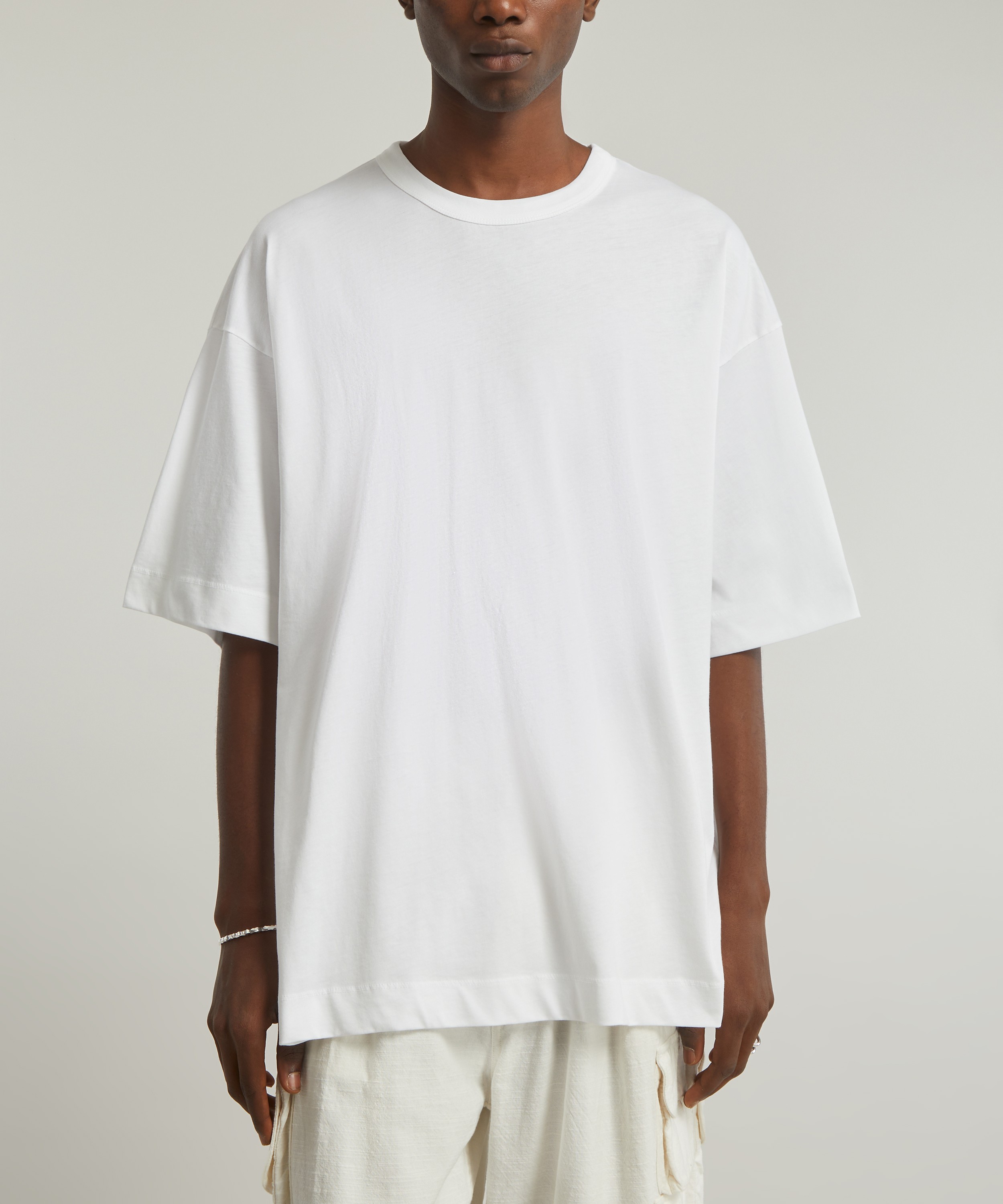 Dries Van Noten - Oversized Cotton Jersey T-Shirt image number 2