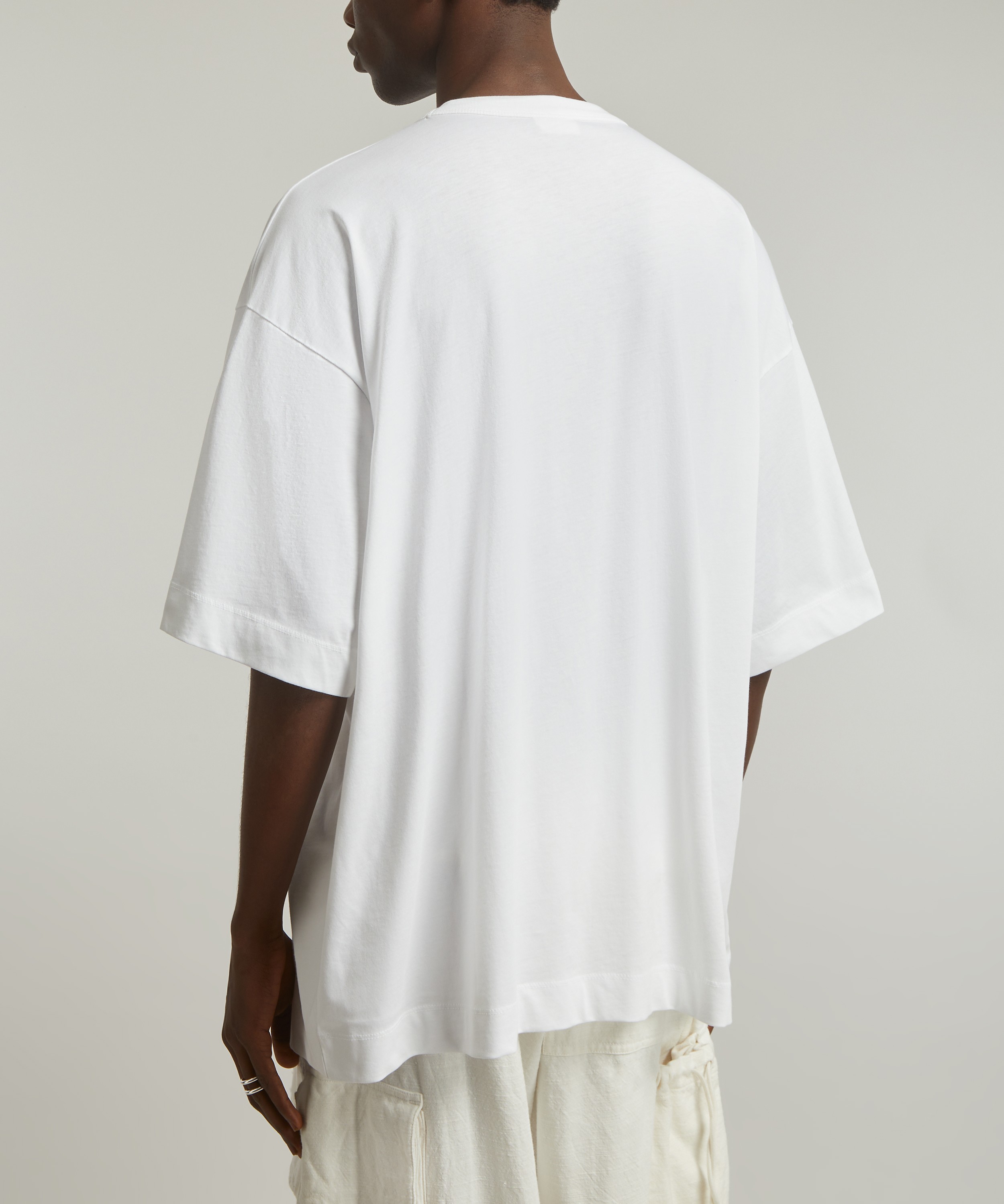 Dries Van Noten - Oversized Cotton Jersey T-Shirt image number 3