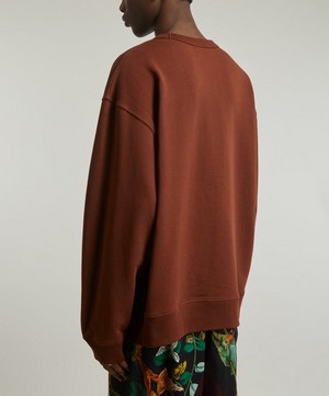 Dries Van Noten - Oversized Cotton Sweatshirt image number 3