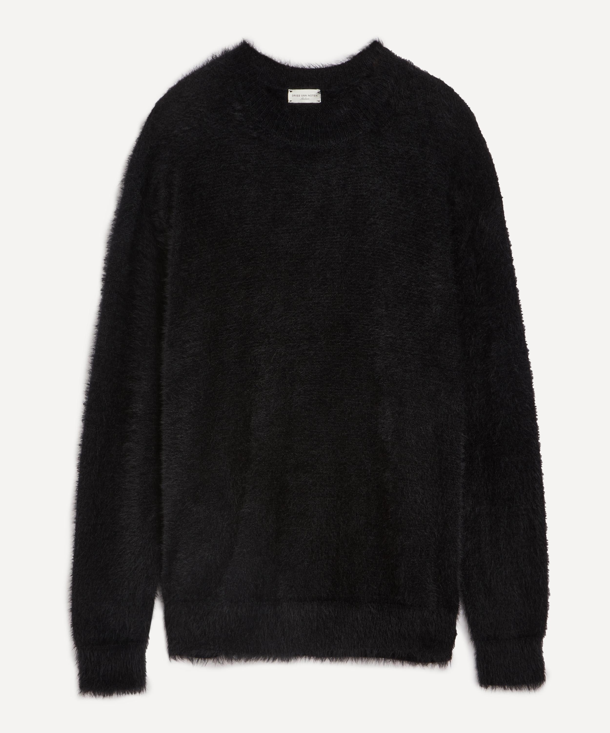 Dries Van Noten - Brushed Black Jumper image number 0