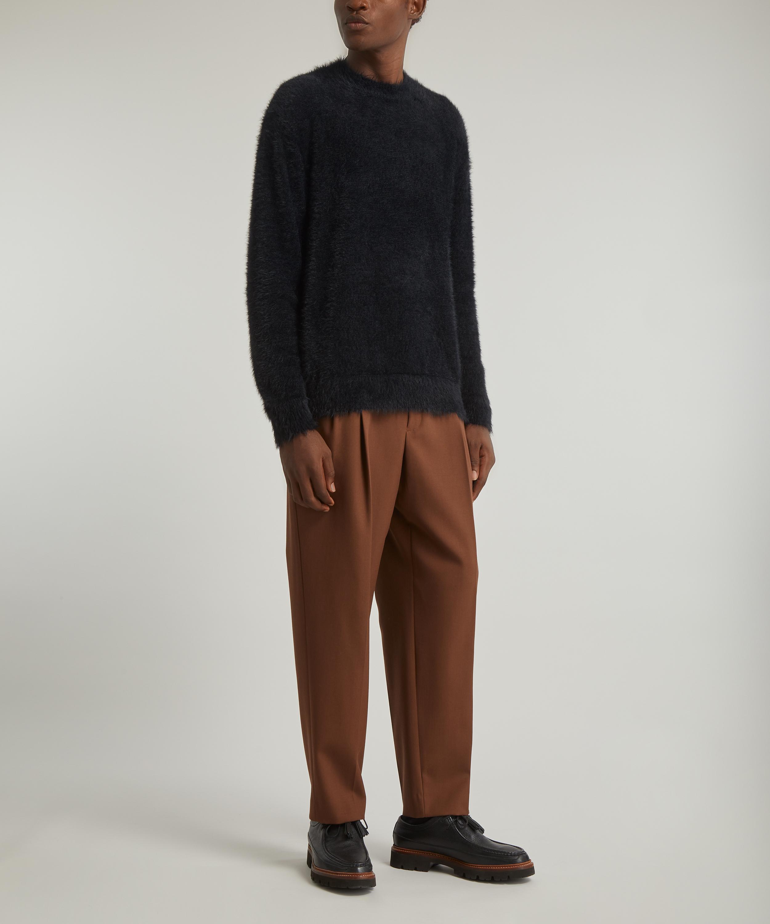 Dries Van Noten - Brushed Black Jumper image number 1