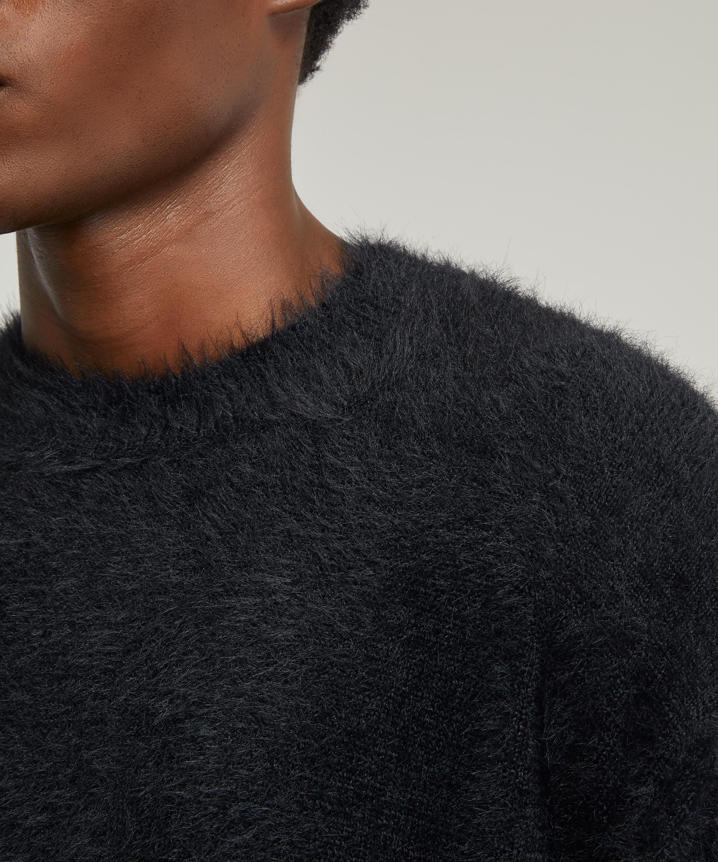 Dries Van Noten - Brushed Black Jumper image number 4