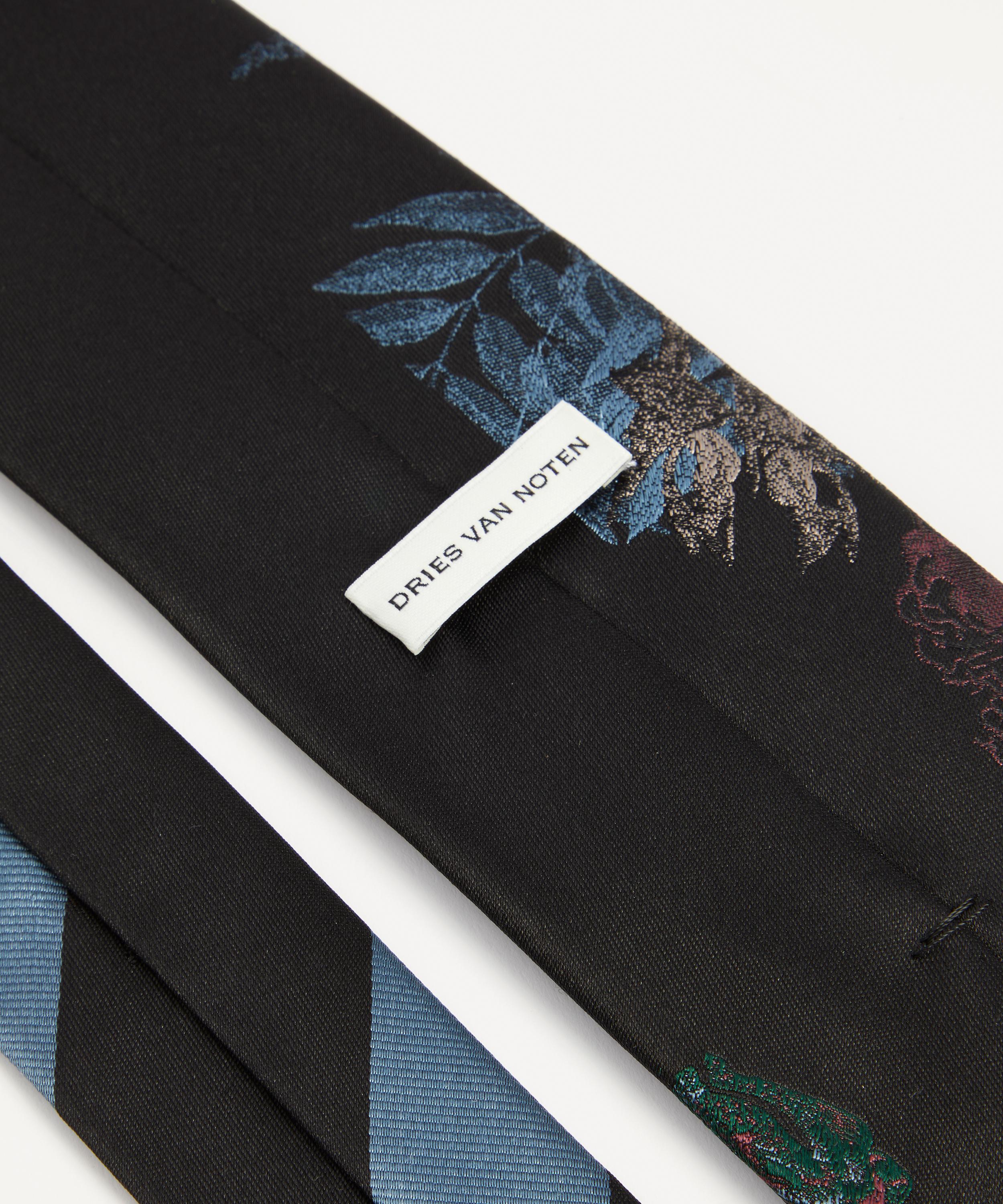 Dries Van Noten - Print Silk Tie image number 2