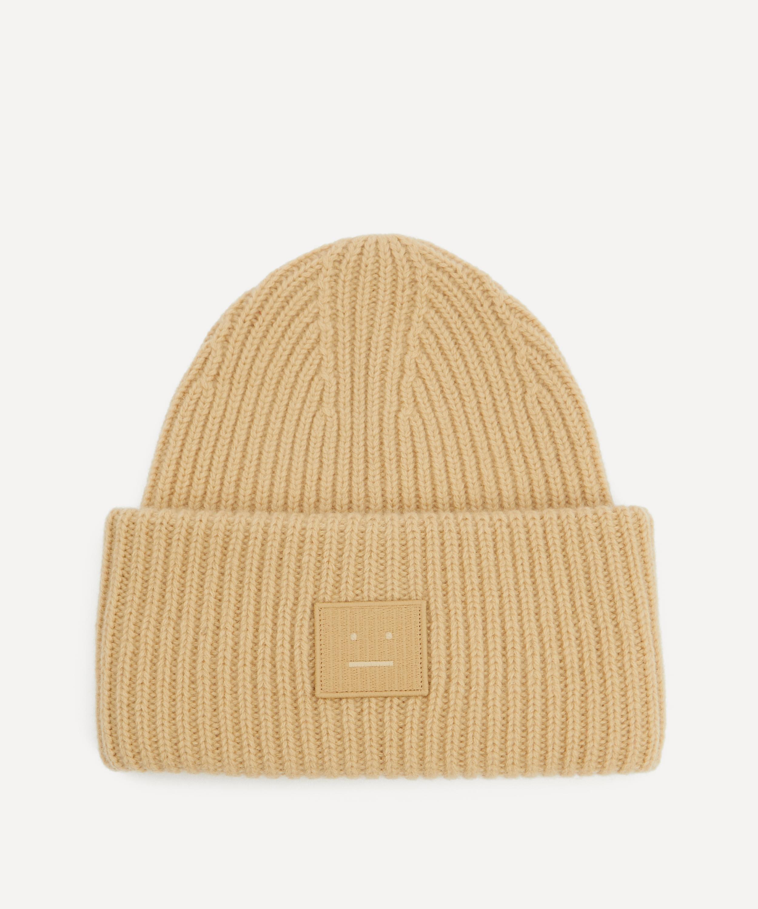 Acne Studios Face Logo Beanie Hat | Liberty