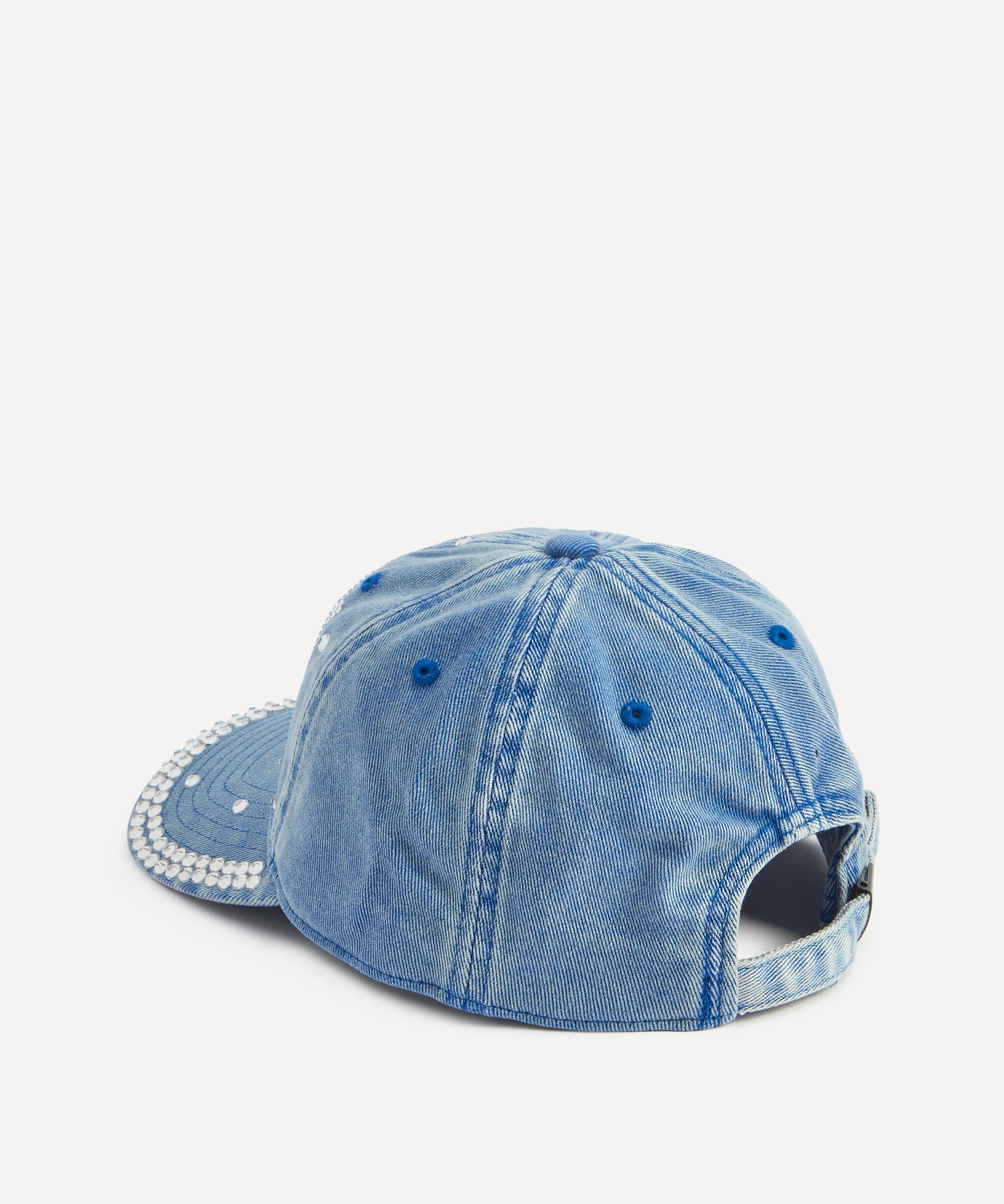 Acne Studios - Crystal Face Logo Baseball Cap image number 1