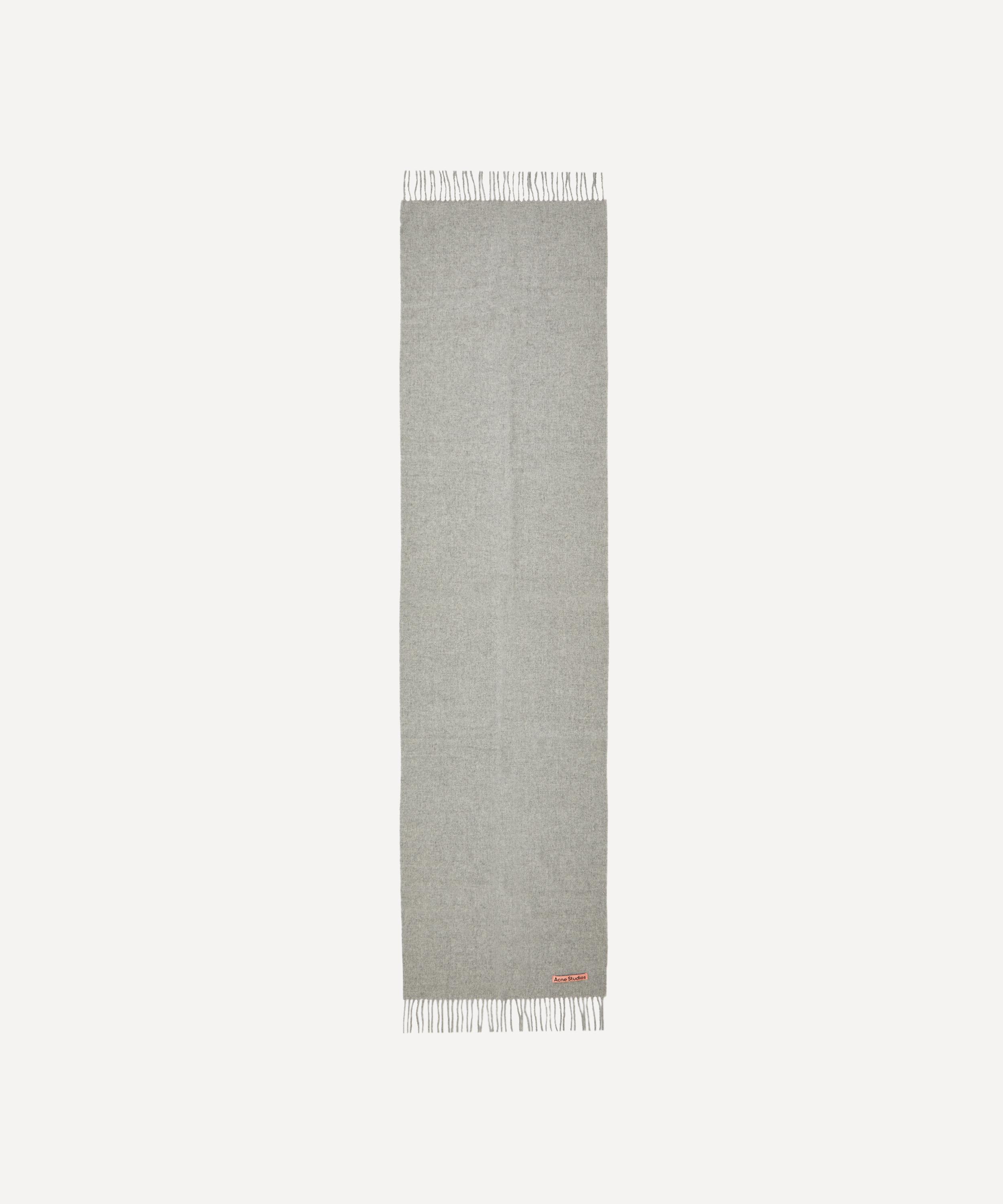 Acne Studios - Narrow Fringe Wool Scarf image number 1