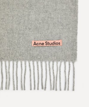 Acne Studios - Narrow Fringe Wool Scarf image number 2