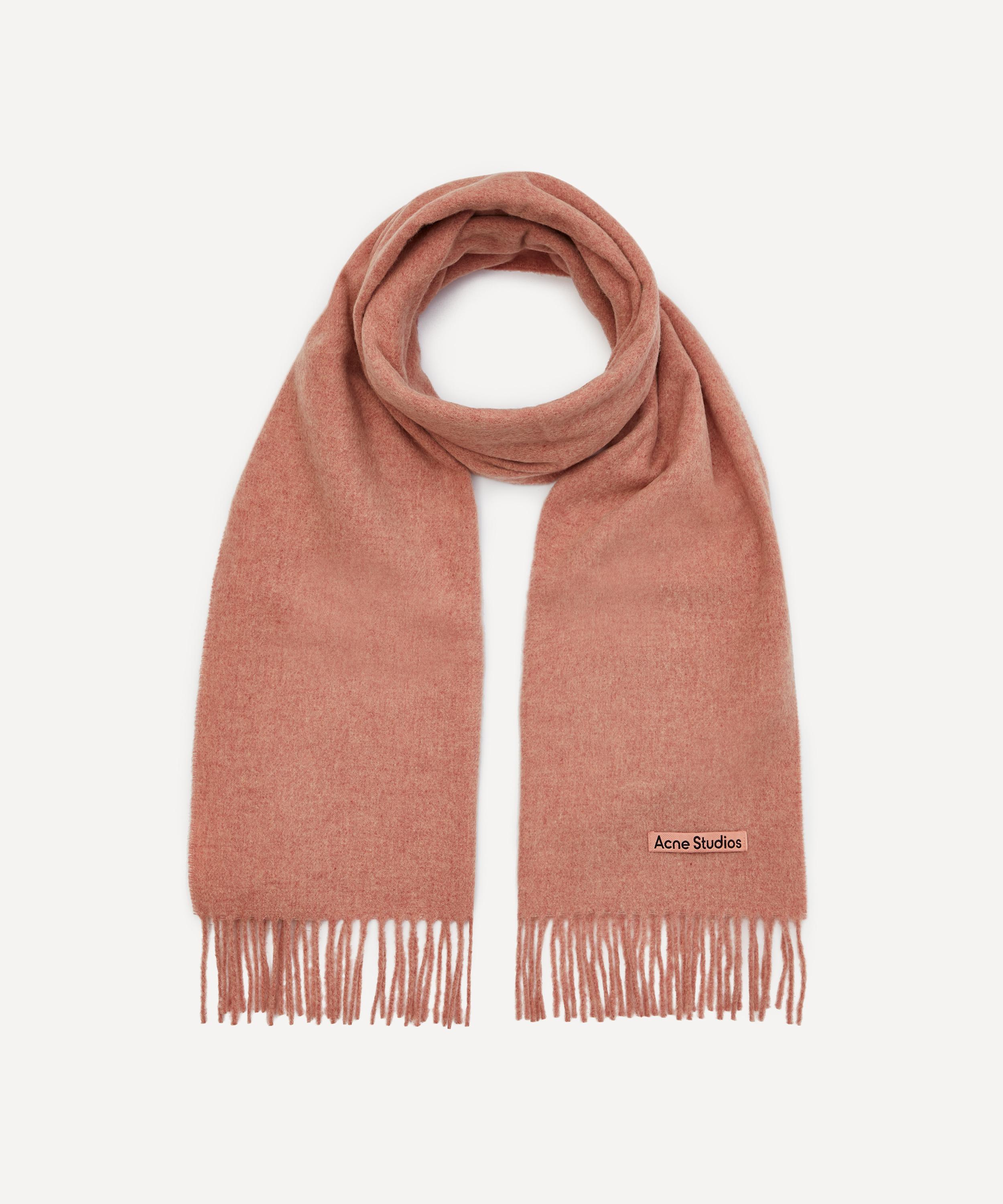 Acne Studios - Narrow Fringe Wool Scarf image number 0