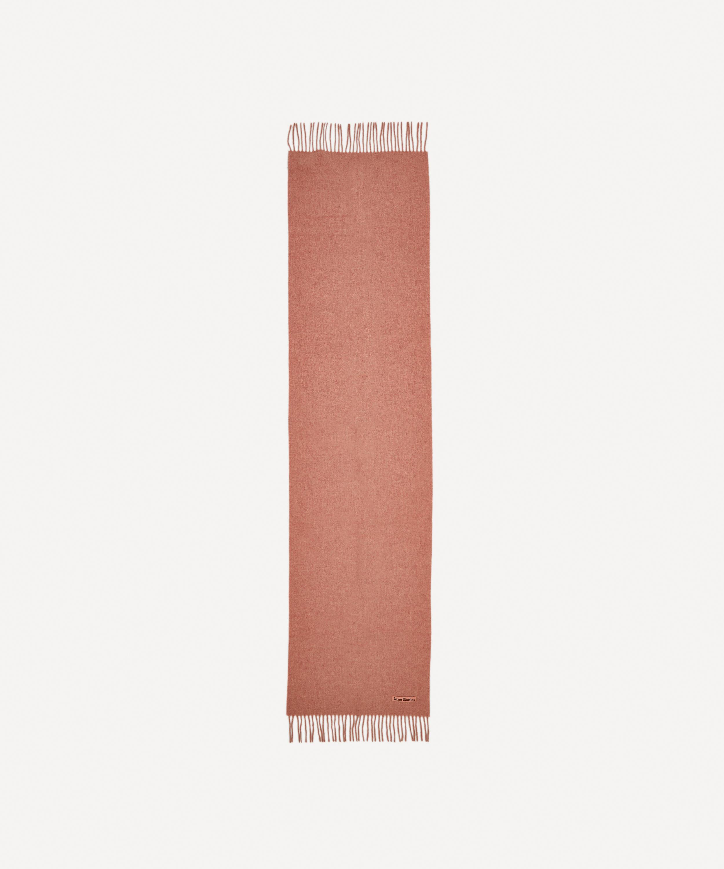 Acne Studios - Narrow Fringe Wool Scarf image number 1