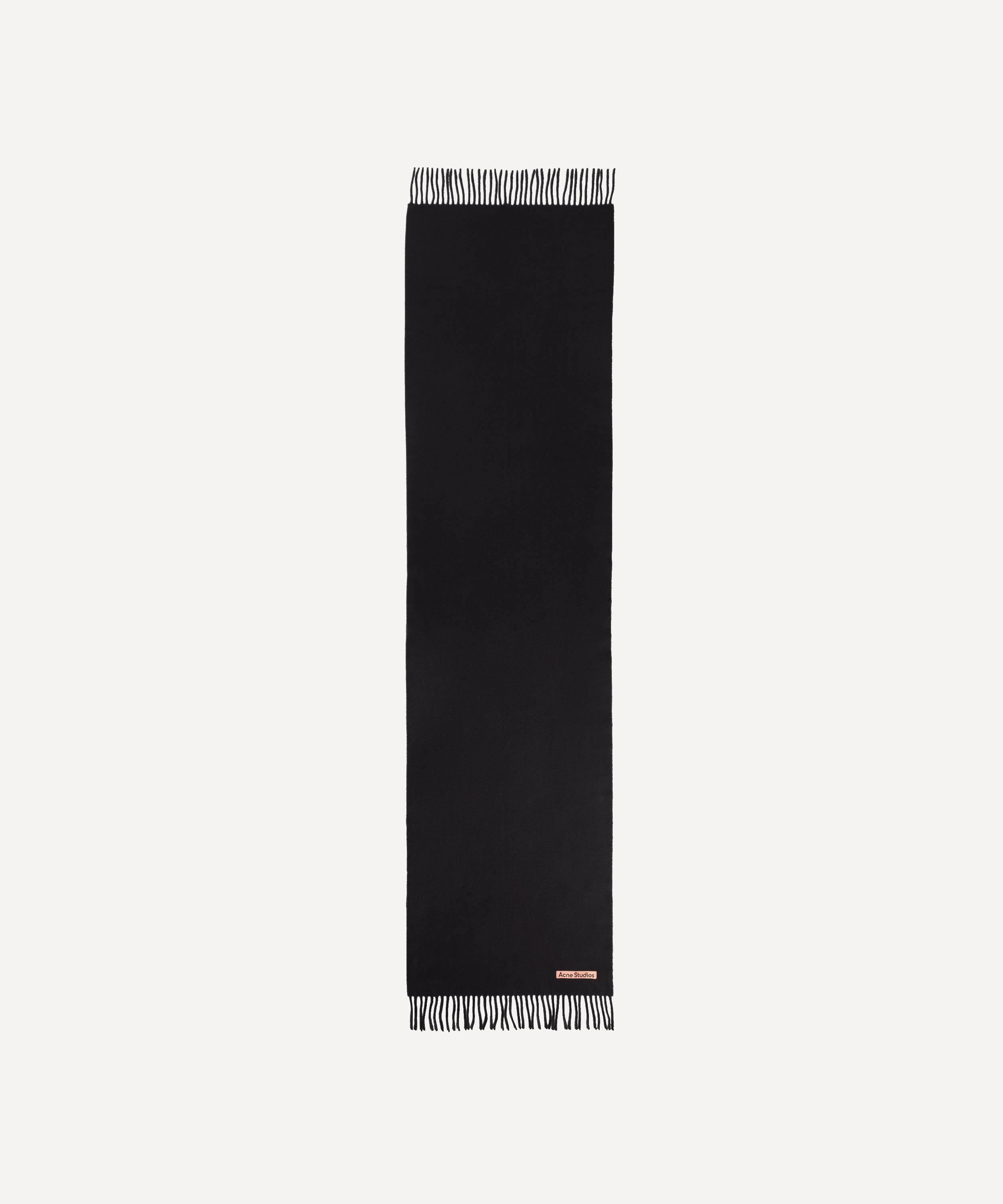 Acne Studios - Narrow Fringe Wool Scarf image number 1