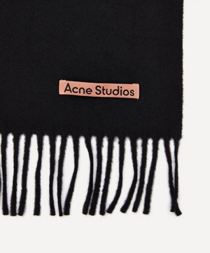 Acne Studios - Fringe Wool Scarf image number 2