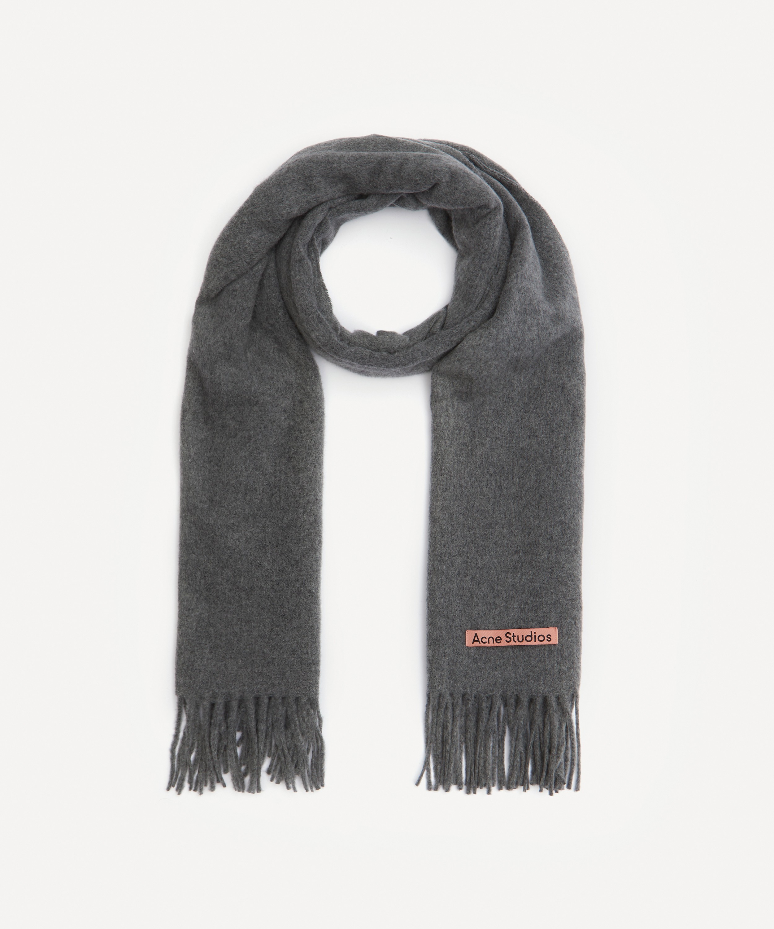 Acne Studios - Fringe Wool Scarf image number 0