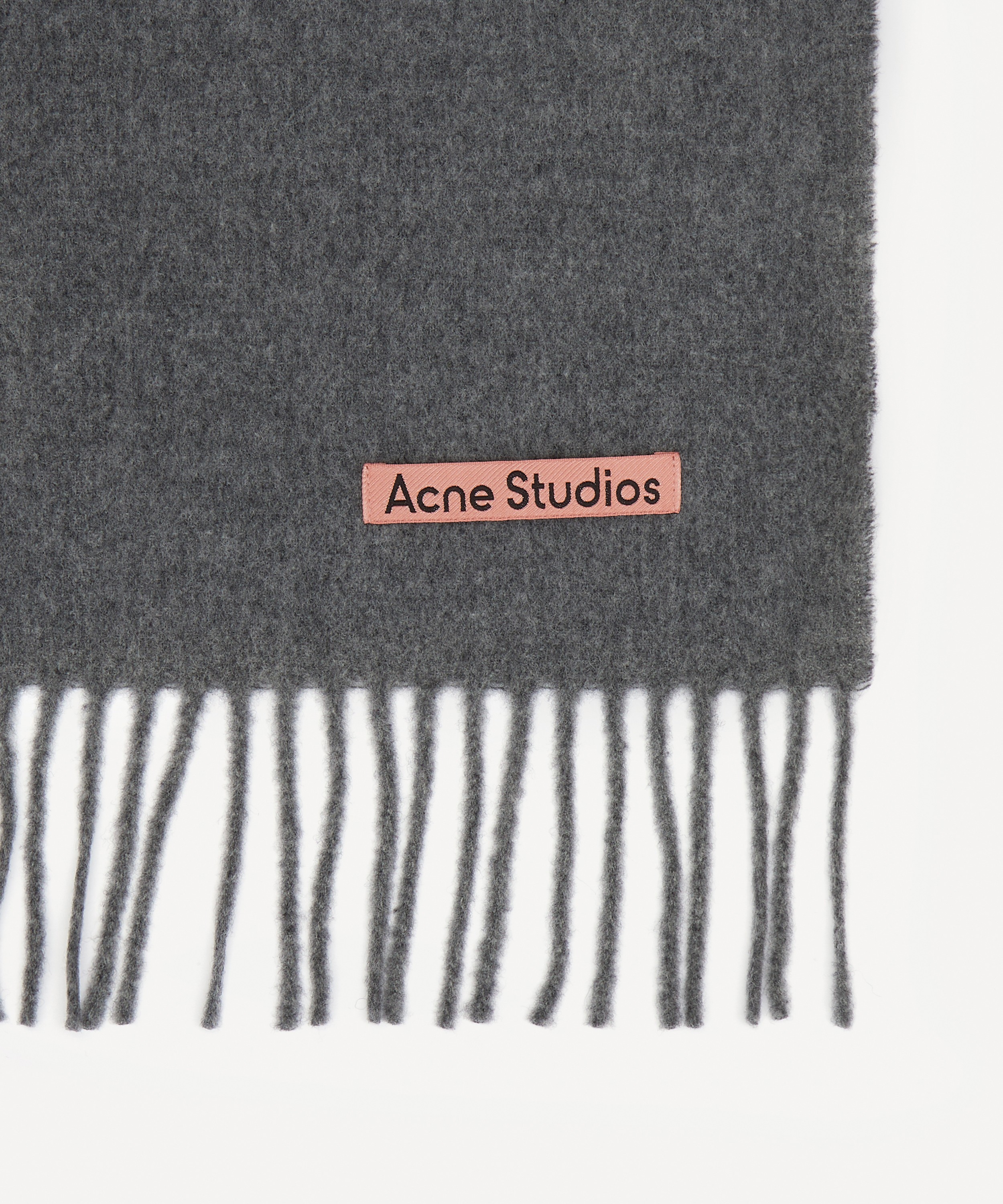 Acne Studios - Fringe Wool Scarf image number 2