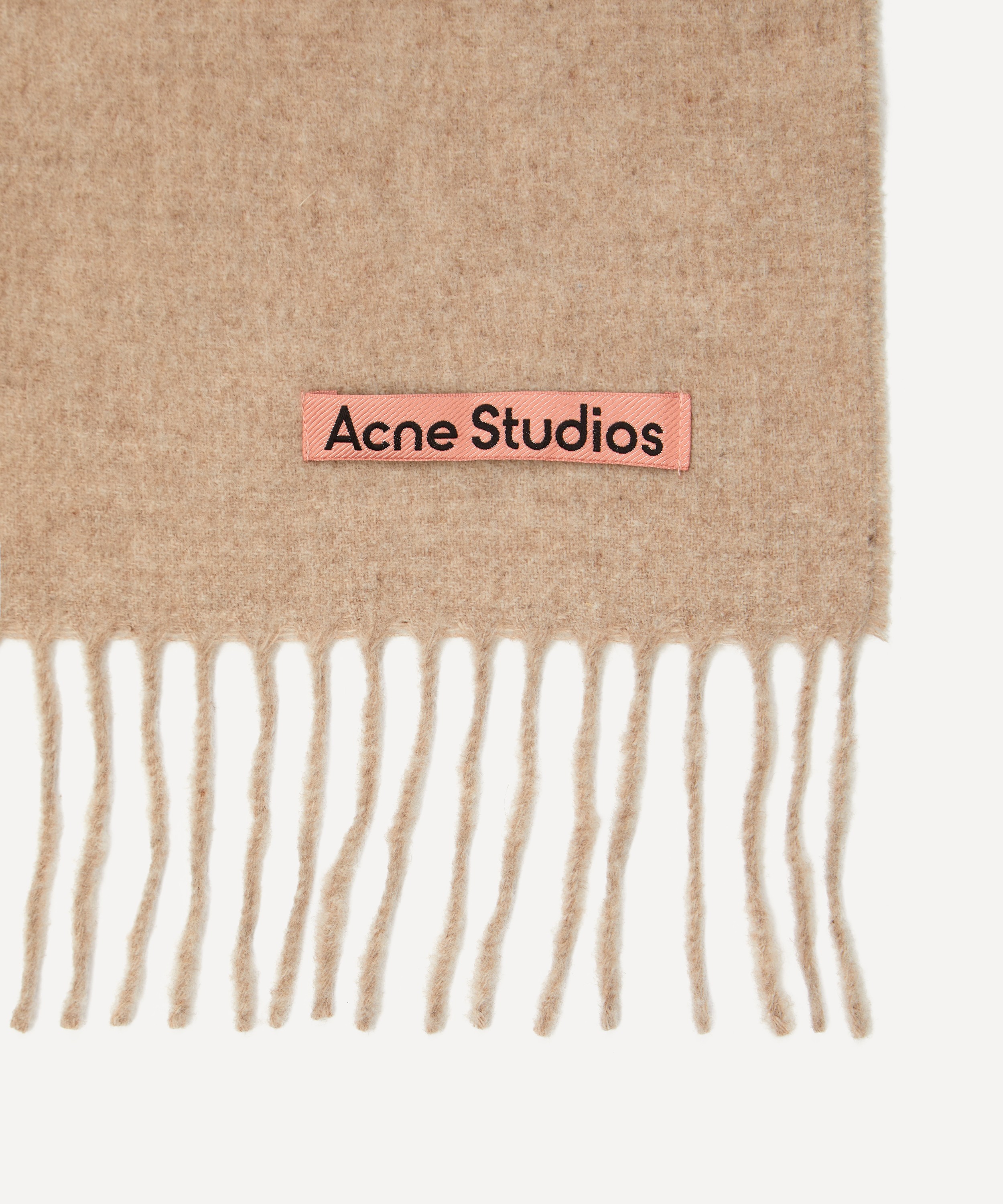 Acne Studios - Fringe Wool Scarf image number 3