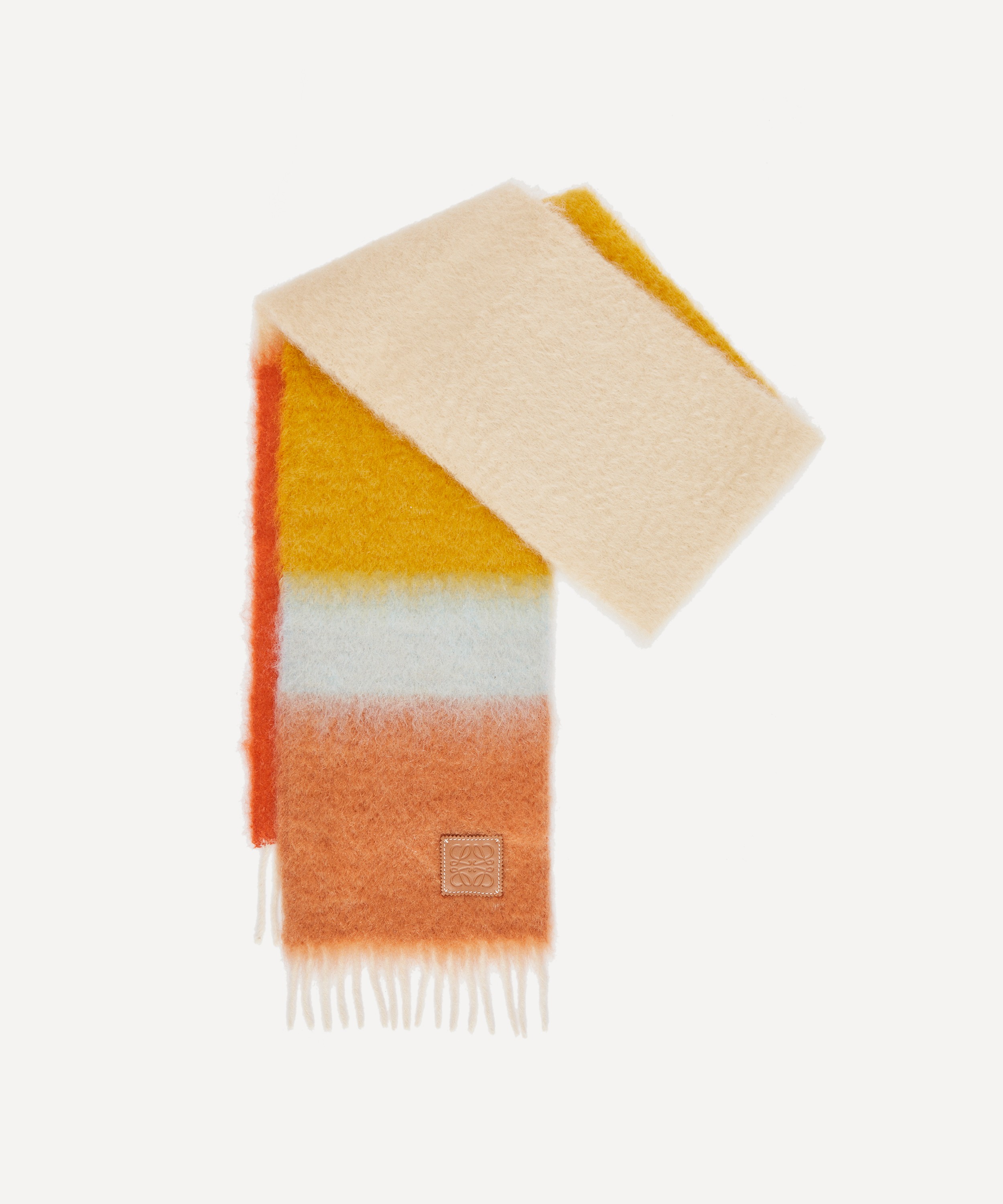 Loewe - Wool-Blend Stripe Scarf image number 1