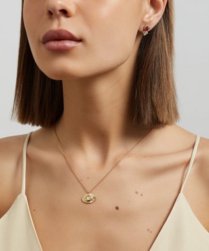 Brooke Gregson - 18ct Gold Talisman Diamond Starlight Pendant Necklace image number 1