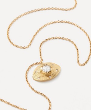 Brooke Gregson - 18ct Gold Talisman Diamond Starlight Pendant Necklace image number 3