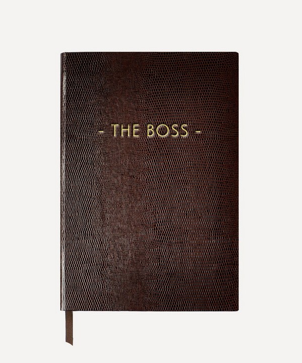 Sloane Stationery - The Boss A5 Notebook image number null