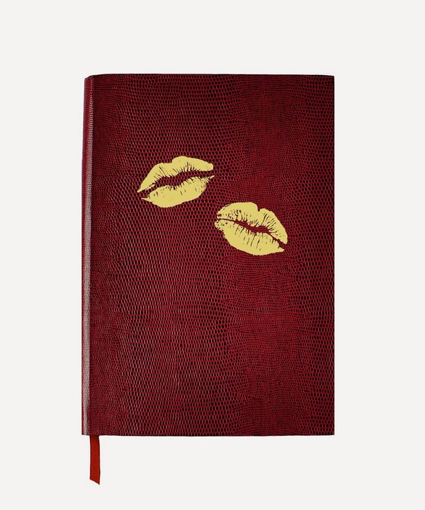 Sloane Stationery - Double Lips A5 Notebook image number null