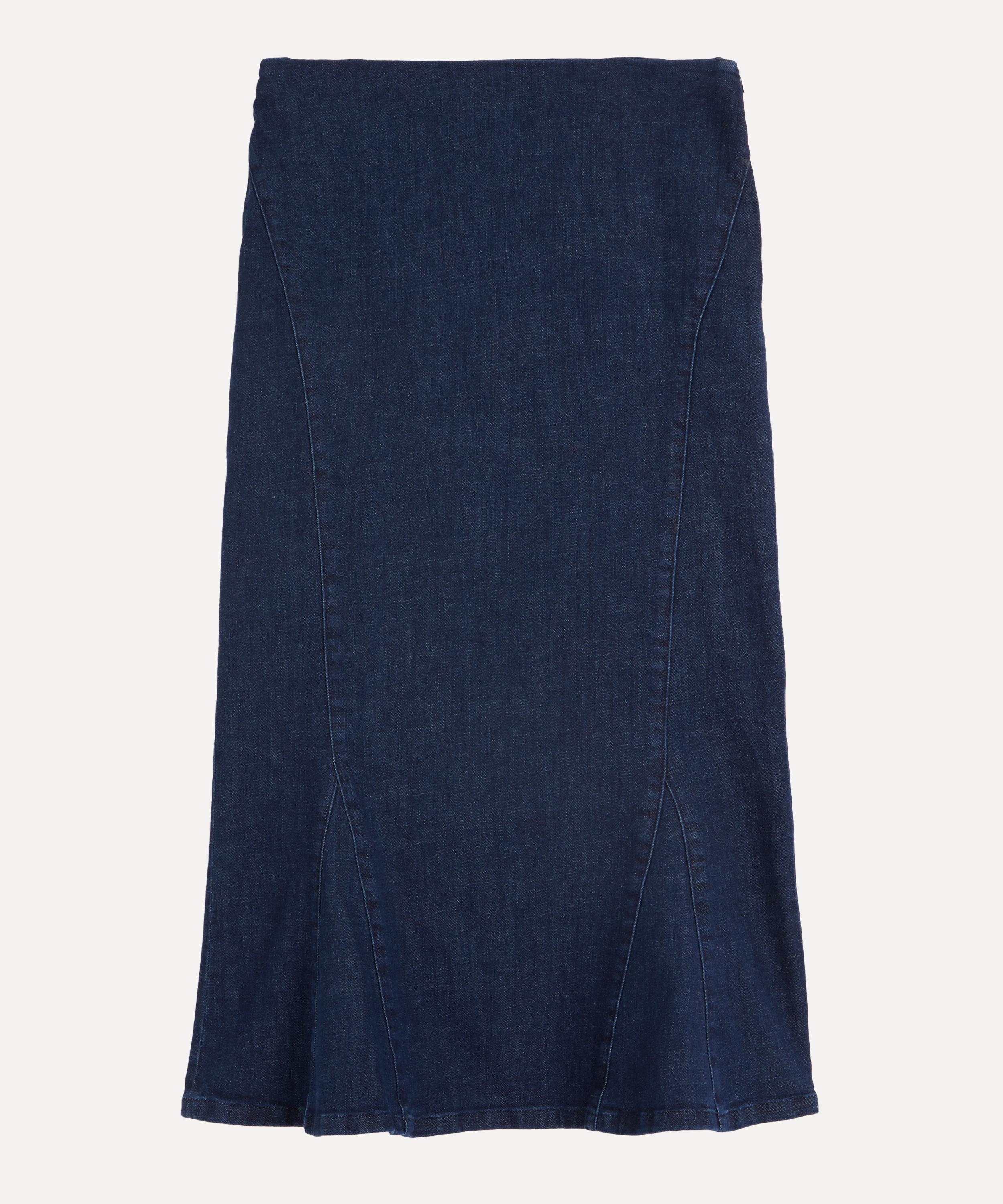 Flared maxi clearance skirt