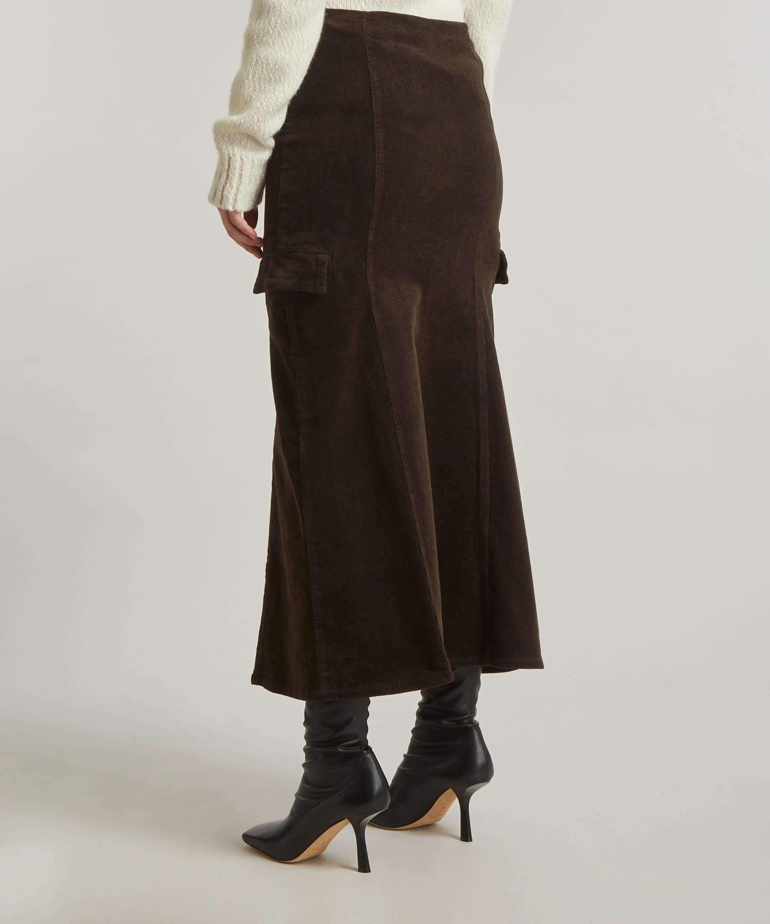 Brown corduroy skirt clearance 90