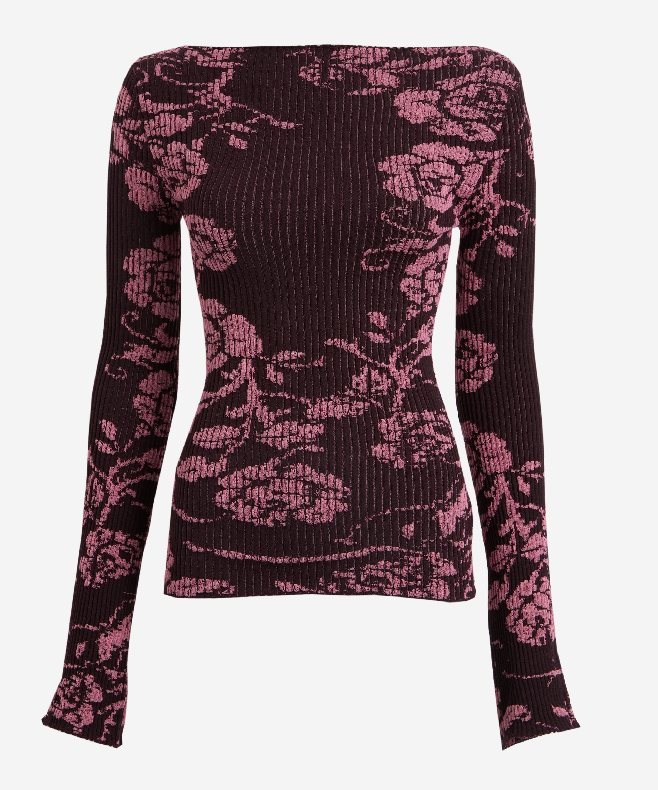 Paloma Wool Vic Long Sleeve Rib-Knit Top | Liberty