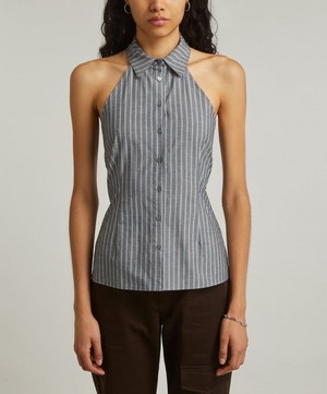 Paloma Wool - Anna Halter Striped Top image number 2