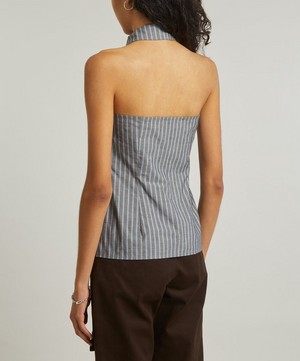 Paloma Wool - Anna Halter Striped Top image number 3