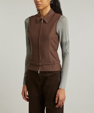 Paloma Wool - Angel Collared Vest Top image number 2