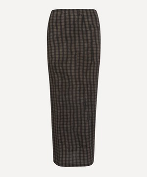 Paloma Wool - Raff Chequered Tube Skirt  image number 0